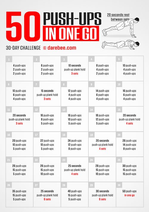 50 Push Ups Challenge