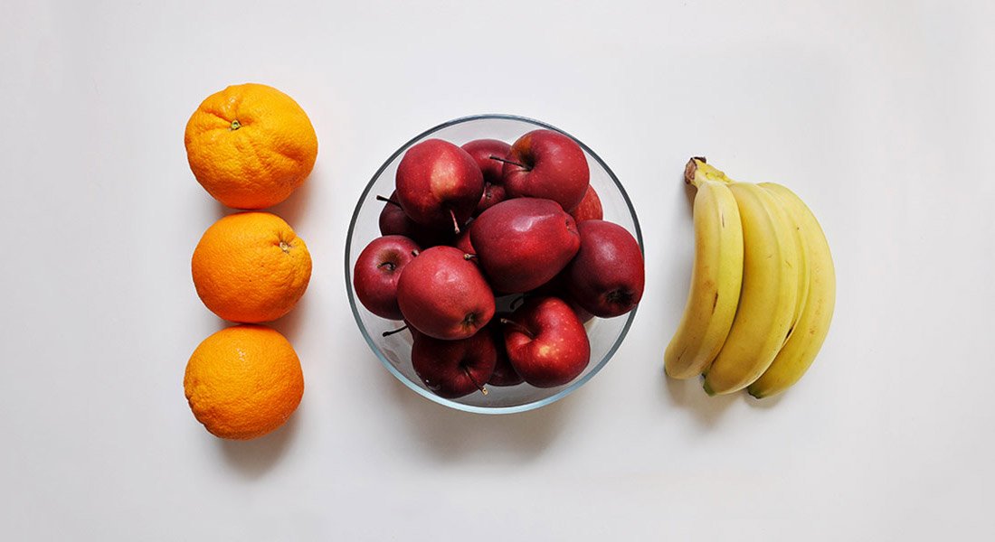 Healthy Eating on a Budget - Default Fruit: apples, bananas, oranges