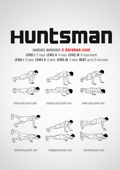 Hunstman Workout Riddick Workout