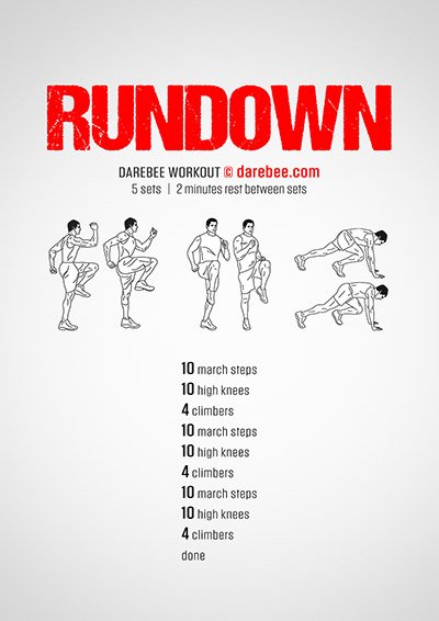 Rundown Workout Rundown Workout